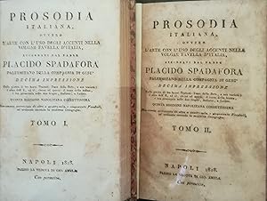 Prosodia italiana ovvero l'arte dell'uso degli accenti nella volgar favella d'Italia (.). I. II.