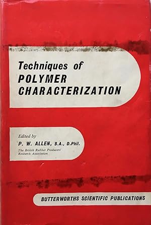 Techniques of polymer characterization