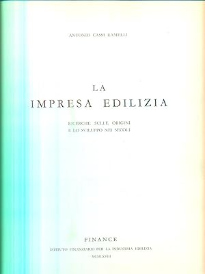 Seller image for La impresa edilizia for sale by Miliardi di Parole