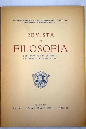 Imagen del vendedor de Revista de filosofa, 36 a la venta por Alcan Libros