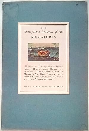 The Metropolitan Museum of Art Miniatures Album K
