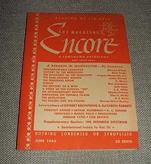 Seller image for The Magazine Encore for June 1943 for sale by biblioboy