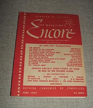 Seller image for The Magazine Encore for April 1943 for sale by biblioboy