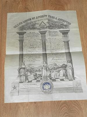 Seller image for Original Registration Certificate for sale by Dublin Bookbrowsers