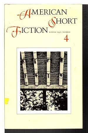 Bild des Verkufers fr AMERICAN SHORT FICTION, Volume 1, Number 4, Winter 1991. zum Verkauf von Bookfever, IOBA  (Volk & Iiams)