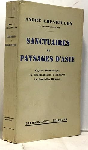 Seller image for Sanctuaires et paysages d'Asie for sale by crealivres