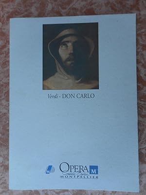 Image du vendeur pour Don Carlo - Drame lyrique en quatre actes mis en vente par Frederic Delbos