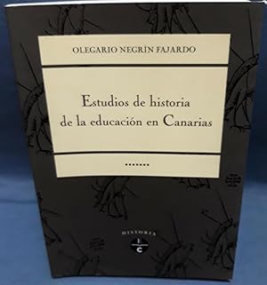 Estudios de historia de la educacion en Canarias