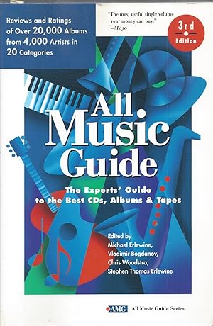 Imagen del vendedor de ALL MUSIC GUIDE The Experts' Guide to the Best CDS' ALbums & Tapes a la venta por ART...on paper - 20th Century Art Books