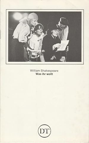 Bild des Verkufers fr Programmheft William Shakespeare: WAS IHR WOLLT Spielzeit 1982 / 83 Heft 515 zum Verkauf von Programmhefte24 Schauspiel und Musiktheater der letzten 150 Jahre