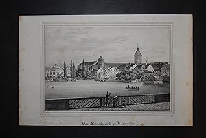 "Der Schlossteich zu Königsberg".