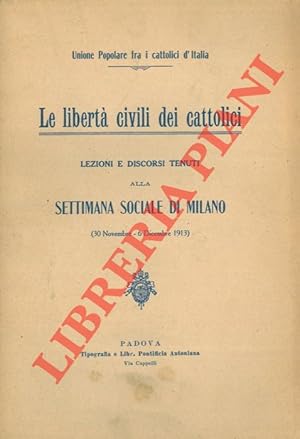 Le libertà civili dei cattolici.