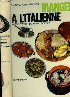 Imagen del vendedor de Manger  l'italienne a la venta por Le-Livre