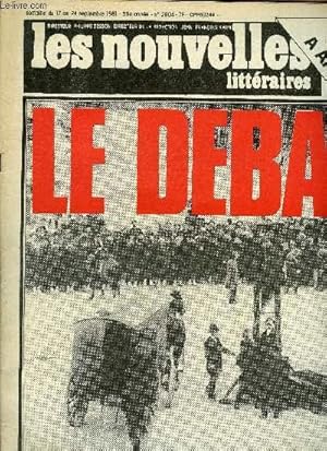 Seller image for Les nouvelles littraires n 2804 - Cette gauche la par Jean Franois Kahn, La longue vie de la peine de mort par Pierre Enckell, Ca y est la course poursuite est commence par Jean Christian Harvet, Pourquoi nous avons perdu, un ex-giscardien a coeur for sale by Le-Livre