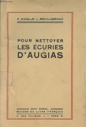 Seller image for Pour nettoyer les curies d'Augias for sale by Le-Livre