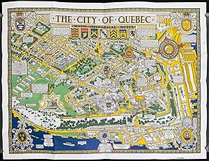 The City of Quebec with Historical Notes. (Envelope title: Map of the City of Quebec with Histori...