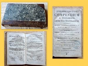 Johannis Leusdeni Compendivm V. Testamenti Hebraeo-Chaldaicum, continens Ex 23202. Versiculis Tot...