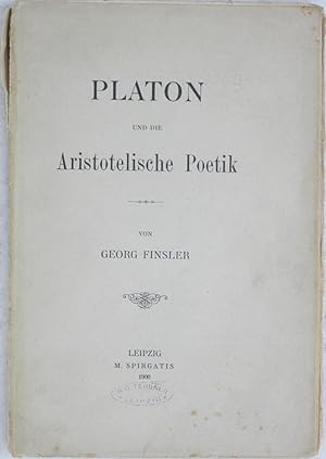 Bild des Verkufers fr Platon und die Aristotelische Poetik zum Verkauf von Powell's Bookstores Chicago, ABAA