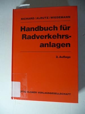 Bild des Verkufers fr Handbuch fr Radverkehrsanlagen zum Verkauf von Gebrauchtbcherlogistik  H.J. Lauterbach