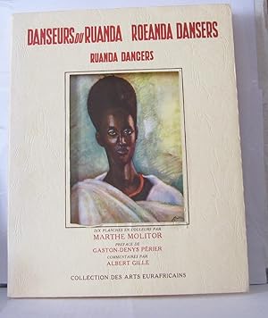 Danseurs du Ruanda : dix planches en couleurs par Marthe Molitor