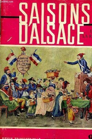 Bild des Verkufers fr Saisons D'alsace - Revue Trimestrielle 9E Annee - Nouvelle Serie N9 Hiver 1964. zum Verkauf von JLG_livres anciens et modernes