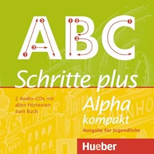 Seller image for Schritte plus Alpha kompakt - Ausgabe fr Jugendliche: Deutsch als Zweitsprache / 2 Audio-CDs zum Kursbuch : CD Standard Audio Format for sale by AHA-BUCH GmbH