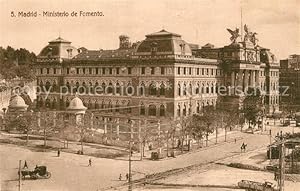 Postkarte Carte Postale 73551241 Madrid Spain Ministerio de Fomento Madrid Spain