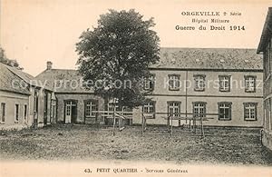 Image du vendeur pour Postkarte Carte Postale 13548016 Caillouet-Orgeville Hopital Militaire Petit Quartier Services Generaux mis en vente par Versandhandel Boeger