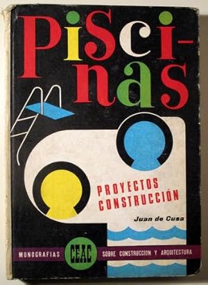 Imagen del vendedor de PISCINAS. Proyectos, construccin - Barcelona 1971 - Ilustrado a la venta por Llibres del Mirall