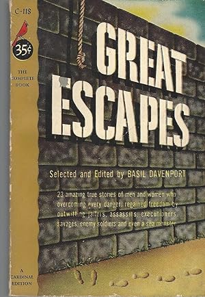 Seller image for Great Escapes / Selected And Edited By Basil Davenport for sale by BYTOWN BOOKERY