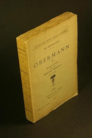 Seller image for Obermann, tome 2. Edition critique par Gustave Michaut for sale by Steven Wolfe Books