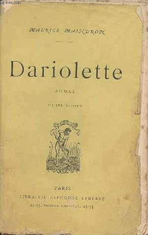 Seller image for Dariolette for sale by Le-Livre