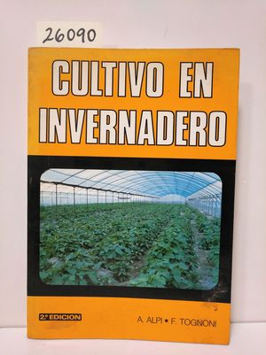 Imagen del vendedor de CULTIVO EN INVERNADERO a la venta por Librera Circus