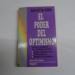 Immagine del venditore per EL PODER DEL OPTIMISMO. venduto da Librera J. Cintas