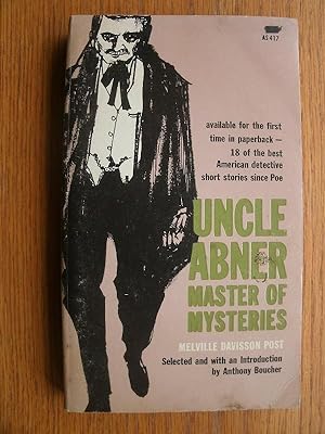 Bild des Verkufers fr Uncle Abner Mast of Mysteries # AS 417 zum Verkauf von Scene of the Crime, ABAC, IOBA