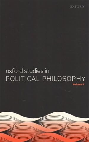 Seller image for Oxford Studies in Political Philosophy for sale by GreatBookPrices