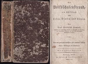 Image du vendeur pour Der Volksschulenfreund, ein Hlfsbuch zum Lesen, Denken und Lernen. 23. verb. und verm. Auflage. Nebst 4 Abb. von Giftpflanzen mis en vente par Graphem. Kunst- und Buchantiquariat