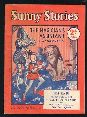 Sunny Stories: The Magician's Assistant & Other Tales (No. 559: New Series: March 31st, 1953)