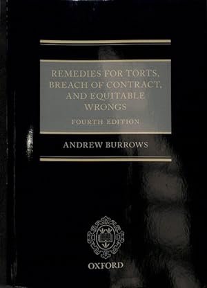 Imagen del vendedor de Remedies for Torts, Breach of Contract, and Equitable Wrongs a la venta por GreatBookPrices