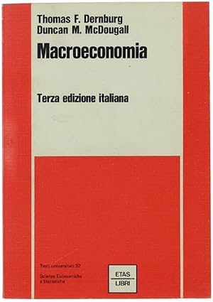 Immagine del venditore per MACROECONOMIA. Terza edizione italiana.: venduto da Bergoglio Libri d'Epoca