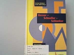 Imagen del vendedor de Besser - Schneller - Schlanker: TQM-Konzepte in der Unternehmenspraxis. TQM-Konzepte in der Unternehmenspraxis a la venta por Antiquariat Bookfarm