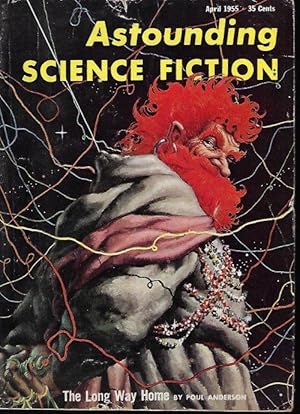 Imagen del vendedor de ASTOUNDING Science Fiction: April, Apr. 1955 ("The Long Way Home") a la venta por Books from the Crypt