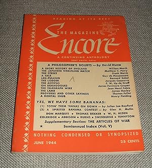Seller image for The Magazine Encore for June 1944 for sale by biblioboy