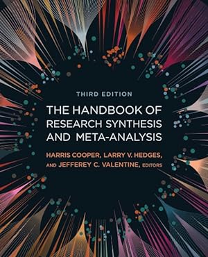 Image du vendeur pour Handbook of Research Synthesis and Meta-Analysis mis en vente par GreatBookPrices