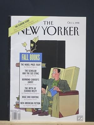 Bild des Verkufers fr New Yorker, October 5, 1998 zum Verkauf von Tree Frog Fine Books and Graphic Arts