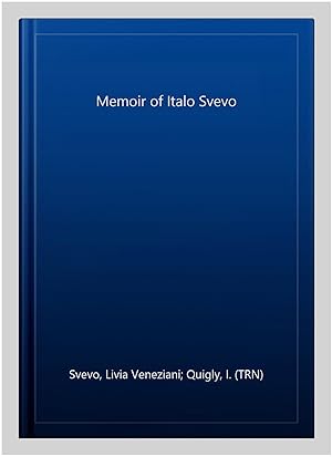 Immagine del venditore per Memoir of Italo Svevo venduto da GreatBookPrices