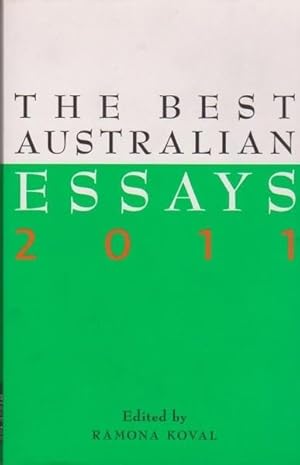 Seller image for The Best Australian Essays 2011 for sale by Goulds Book Arcade, Sydney