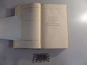 Seller image for Eichendorfs Werke in vier Bnden. Bd. 4: Eine Meerfahrt. Die Entfhrung. Die Glcksritter. Die Freier. das groe Welttheater. Biographische Schriften. for sale by Druckwaren Antiquariat