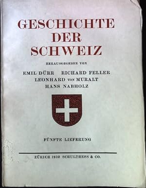 Seller image for Die Reformation in den Stdten: in- Geschichte der Schweiz, 5.Lieferung. for sale by books4less (Versandantiquariat Petra Gros GmbH & Co. KG)