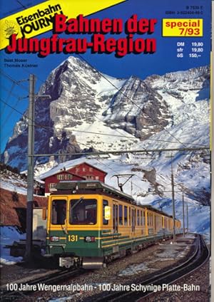 Bild des Verkufers fr Eisenbahn Journal Special Heft 7/93: Bahnen der Jungfrau-Region. 100 Jahre Wengernalpbahn - 100 Jahre Schynige Platte-Bahn. zum Verkauf von Versandantiquariat  Rainer Wlfel